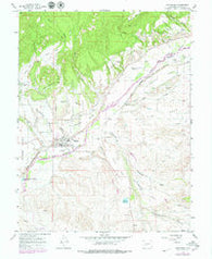 Hotchkiss Colorado Historical topographic map, 1:24000 scale, 7.5 X 7.5 Minute, Year 1965