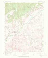 Hotchkiss Colorado Historical topographic map, 1:24000 scale, 7.5 X 7.5 Minute, Year 1965