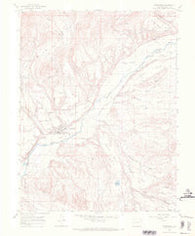 Hotchkiss Colorado Historical topographic map, 1:24000 scale, 7.5 X 7.5 Minute, Year 1965