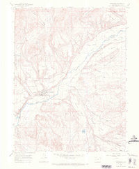 Hotchkiss Colorado Historical topographic map, 1:24000 scale, 7.5 X 7.5 Minute, Year 1965