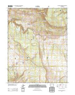 Hotchkiss Reservoir Colorado Historical topographic map, 1:24000 scale, 7.5 X 7.5 Minute, Year 2013