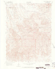 Housetop Mountain Colorado Historical topographic map, 1:24000 scale, 7.5 X 7.5 Minute, Year 1962