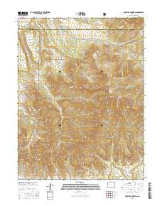 Housetop Mountain Colorado Current topographic map, 1:24000 scale, 7.5 X 7.5 Minute, Year 2016