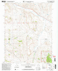 Houston Gulch Colorado Historical topographic map, 1:24000 scale, 7.5 X 7.5 Minute, Year 2001