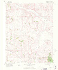 Houston Gulch Colorado Historical topographic map, 1:24000 scale, 7.5 X 7.5 Minute, Year 1962