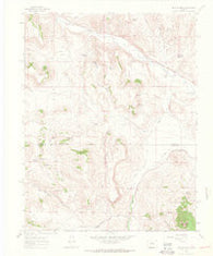 Houston Gulch Colorado Historical topographic map, 1:24000 scale, 7.5 X 7.5 Minute, Year 1962