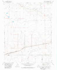 Houston Lakes Colorado Historical topographic map, 1:24000 scale, 7.5 X 7.5 Minute, Year 1978