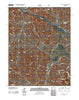 Houston Gulch Colorado Historical topographic map, 1:24000 scale, 7.5 X 7.5 Minute, Year 2011