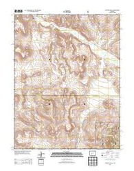 Houston Gulch Colorado Historical topographic map, 1:24000 scale, 7.5 X 7.5 Minute, Year 2013