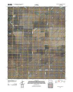 Houston Lakes Colorado Historical topographic map, 1:24000 scale, 7.5 X 7.5 Minute, Year 2010