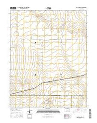 Houston Lakes Colorado Current topographic map, 1:24000 scale, 7.5 X 7.5 Minute, Year 2016