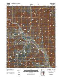 Howard Colorado Historical topographic map, 1:24000 scale, 7.5 X 7.5 Minute, Year 2011