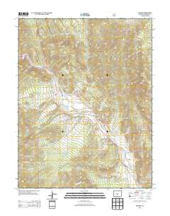 Howard Colorado Historical topographic map, 1:24000 scale, 7.5 X 7.5 Minute, Year 2013