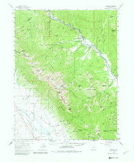 Howard Colorado Historical topographic map, 1:62500 scale, 15 X 15 Minute, Year 1959