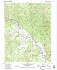 Howard Colorado Historical topographic map, 1:24000 scale, 7.5 X 7.5 Minute, Year 1981