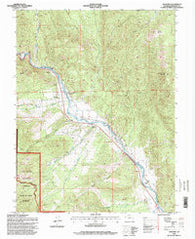 Howard Colorado Historical topographic map, 1:24000 scale, 7.5 X 7.5 Minute, Year 1994