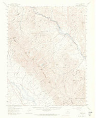 Howard Colorado Historical topographic map, 1:62500 scale, 15 X 15 Minute, Year 1959