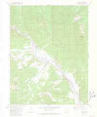 Howard Colorado Historical topographic map, 1:24000 scale, 7.5 X 7.5 Minute, Year 1981
