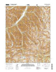 Howardsville Colorado Current topographic map, 1:24000 scale, 7.5 X 7.5 Minute, Year 2016