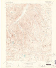 Howardsville Colorado Historical topographic map, 1:24000 scale, 7.5 X 7.5 Minute, Year 1955