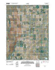 Hoyt Colorado Historical topographic map, 1:24000 scale, 7.5 X 7.5 Minute, Year 2010