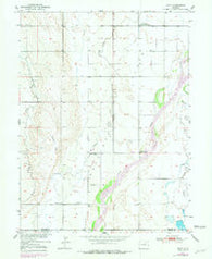 Hoyt Colorado Historical topographic map, 1:24000 scale, 7.5 X 7.5 Minute, Year 1950