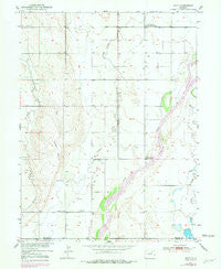 Hoyt Colorado Historical topographic map, 1:24000 scale, 7.5 X 7.5 Minute, Year 1950
