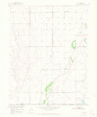 Hoyt Colorado Historical topographic map, 1:24000 scale, 7.5 X 7.5 Minute, Year 1950