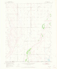 Hoyt Colorado Historical topographic map, 1:24000 scale, 7.5 X 7.5 Minute, Year 1950