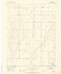 Hoyt Colorado Historical topographic map, 1:24000 scale, 7.5 X 7.5 Minute, Year 1951