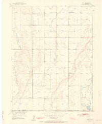 Hoyt Colorado Historical topographic map, 1:24000 scale, 7.5 X 7.5 Minute, Year 1951