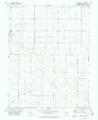 Hubbard Lake Colorado Historical topographic map, 1:24000 scale, 7.5 X 7.5 Minute, Year 1978