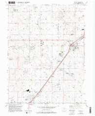 Hudson Colorado Historical topographic map, 1:24000 scale, 7.5 X 7.5 Minute, Year 1949