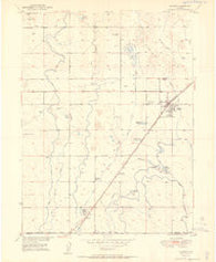 Hudson Colorado Historical topographic map, 1:24000 scale, 7.5 X 7.5 Minute, Year 1951
