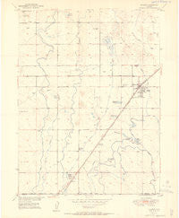 Hudson Colorado Historical topographic map, 1:24000 scale, 7.5 X 7.5 Minute, Year 1951