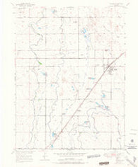 Hudson Colorado Historical topographic map, 1:24000 scale, 7.5 X 7.5 Minute, Year 1949