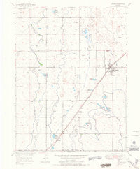 Hudson Colorado Historical topographic map, 1:24000 scale, 7.5 X 7.5 Minute, Year 1949