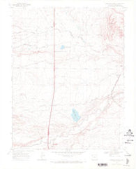 Huerfano Butte Colorado Historical topographic map, 1:24000 scale, 7.5 X 7.5 Minute, Year 1969