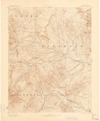 Huerfano Park Colorado Historical topographic map, 1:125000 scale, 30 X 30 Minute, Year 1892