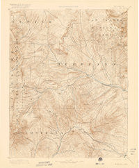 Huerfano Park Colorado Historical topographic map, 1:125000 scale, 30 X 30 Minute, Year 1892