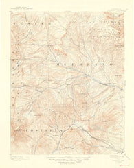 Huerfano Park Colorado Historical topographic map, 1:125000 scale, 30 X 30 Minute, Year 1892
