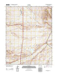 Huerfano Butte Colorado Historical topographic map, 1:24000 scale, 7.5 X 7.5 Minute, Year 2013