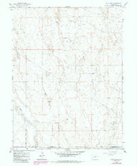 Huey Ranch Colorado Historical topographic map, 1:24000 scale, 7.5 X 7.5 Minute, Year 1965