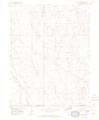 Huey Ranch Colorado Historical topographic map, 1:24000 scale, 7.5 X 7.5 Minute, Year 1965