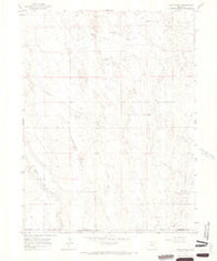 Huey Ranch Colorado Historical topographic map, 1:24000 scale, 7.5 X 7.5 Minute, Year 1965
