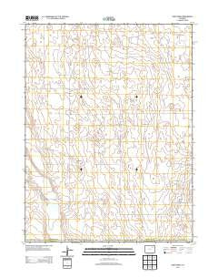 Huey Ranch Colorado Historical topographic map, 1:24000 scale, 7.5 X 7.5 Minute, Year 2013