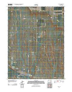 Hugo Colorado Historical topographic map, 1:24000 scale, 7.5 X 7.5 Minute, Year 2010