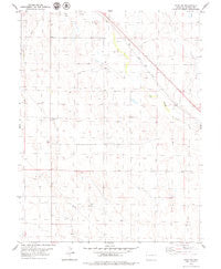 Hugo SW Colorado Historical topographic map, 1:24000 scale, 7.5 X 7.5 Minute, Year 1979