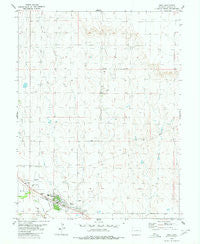 Hugo Colorado Historical topographic map, 1:24000 scale, 7.5 X 7.5 Minute, Year 1980