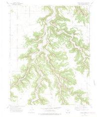 Humbar Spring Colorado Historical topographic map, 1:24000 scale, 7.5 X 7.5 Minute, Year 1972